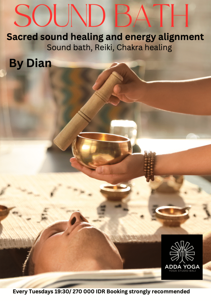 Best sound healing Bali