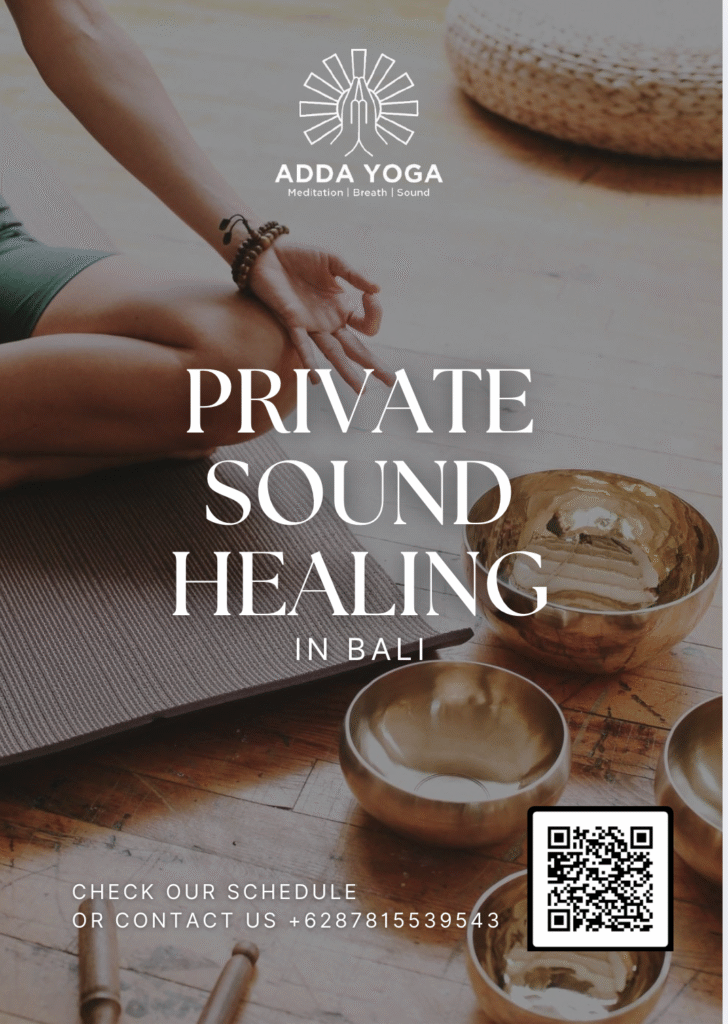 Private sound healer Bali