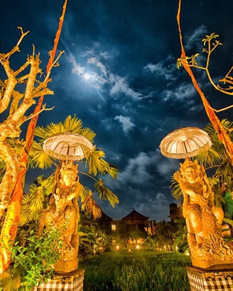 full moon ceremony in Bali