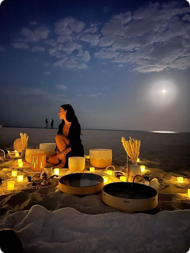 full moon sound healing in Bali