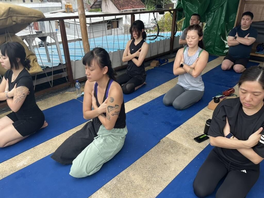 Holotropic breathwork class in Bali