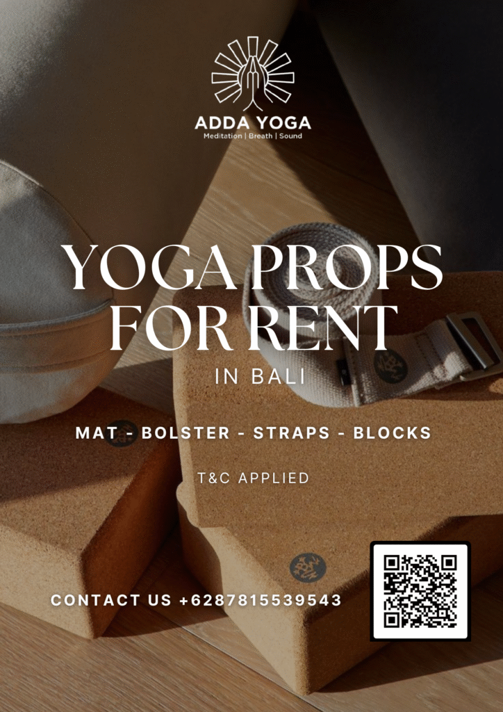 cheap yoga props in Bali for rent