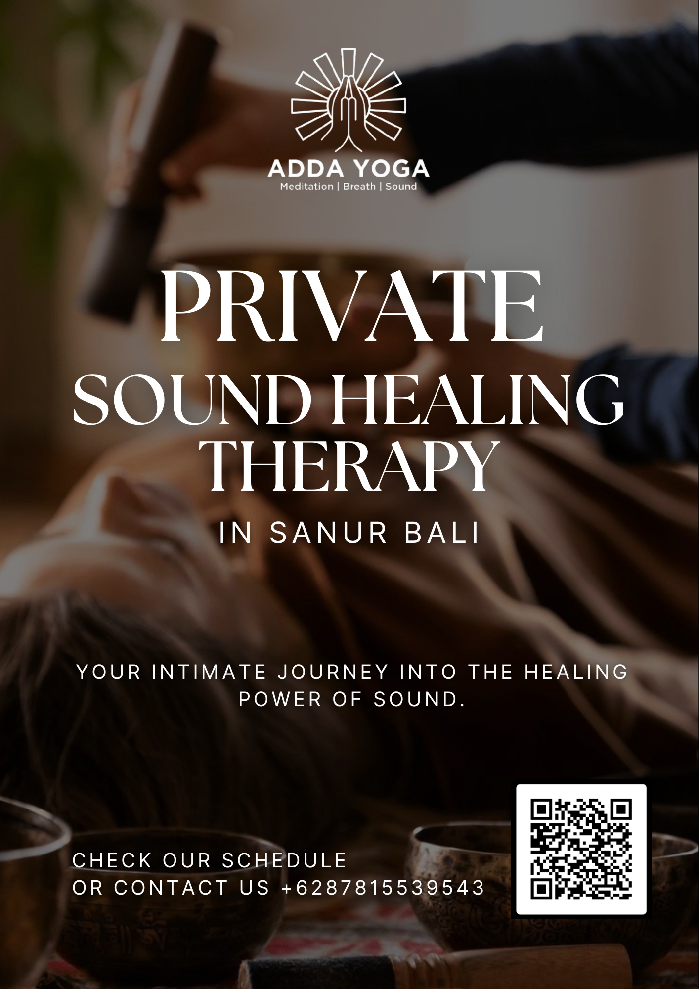 private sound bath Bali